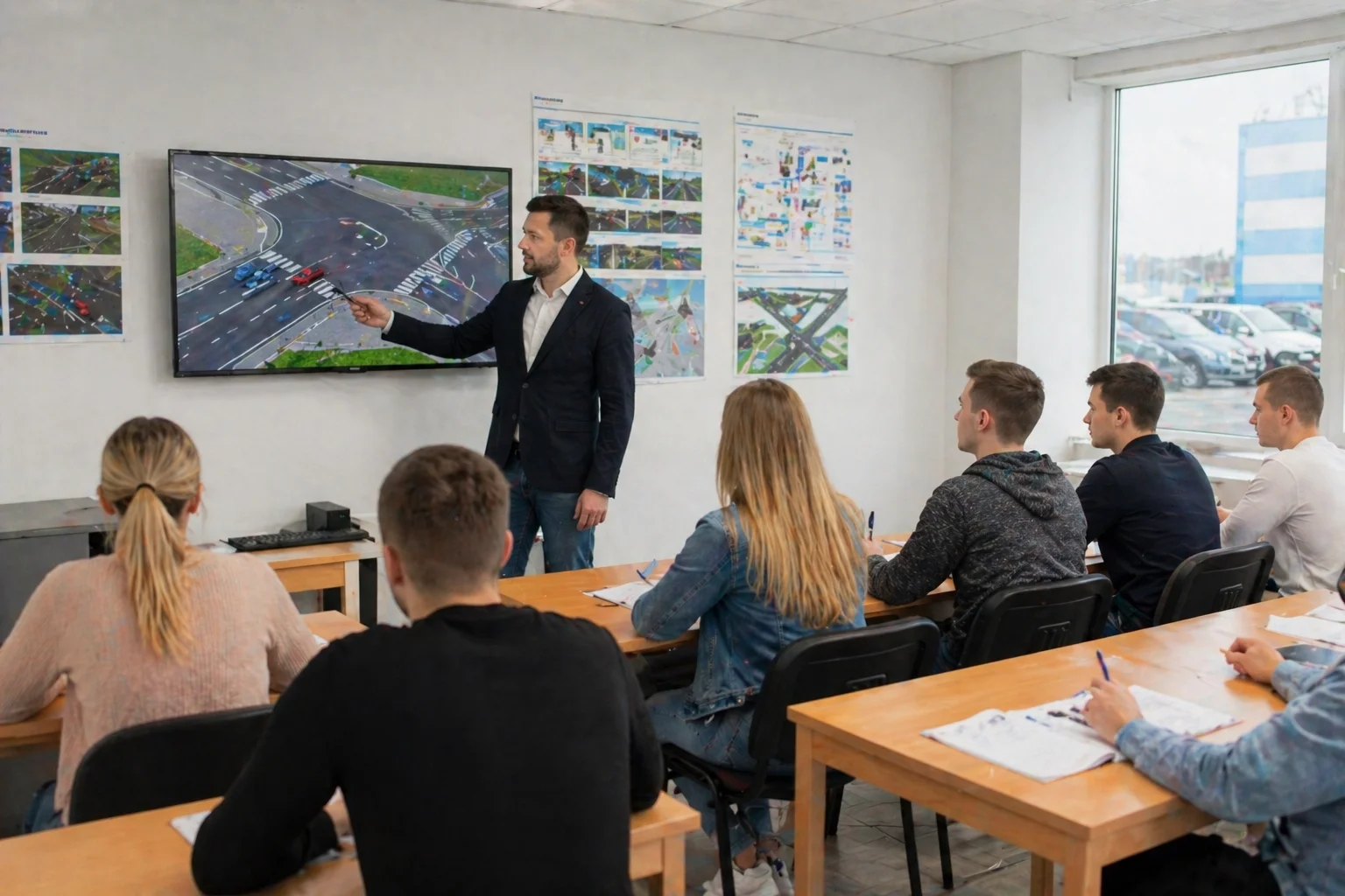 часы практического вождения на автодроме обучение